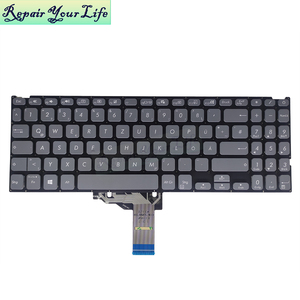 คีย์บอร์ดโน้ตบุ๊ก GR เยอรมัน ไม่มีไฟแบ็คไลท์ สำหรับ ASUS X509 X509FA <span class=keywords><strong>X515</strong></span> R545 X545FJ X509DJ X509JB X509JA X515DA 0KNB0-5108GE00 - Product Image 3