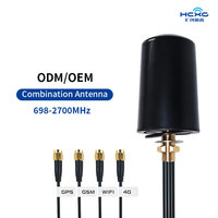 Antenne extérieure omnidirectionnelle à montage sur vis avec polarisation verticale, antenne combinée LTE GPS 3G 4G 5G
