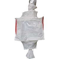 Sac de tonne de recyclage en plastique Hesheng FIBC avec déflecteur en coton et FIBC doublé de ruban pour liquides