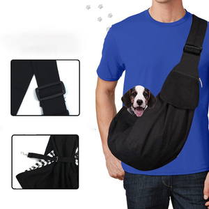 Canvas Foldable <b>Pet</b> Sling <b>Carrier</b> - Outdoor Portable Crossbody Bag for Dogs & Cats - Product Image 6