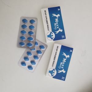 ยาเม็ดมะคาและเคราตินแพะผลิตภัณฑ์เสริมอาหารจากพืชสกัดสีฟ้า10เม็ดต่อกล่อง - Product Image 5