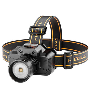 High-Power 10W <b>Rechargeable</b> LED Headlamp Long Range Zoom Head <b>Torch</b> Life Waterproof Headlight for Outdoor Climbing Fishing - Product Image 5