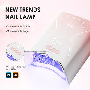 Yaqin Top Ranking OEM/ODM Professional Gel <strong>Nail</strong> Dryer 115W 5200mAh Rechargeable Butterfly Cordless <strong>Uv</strong> Led Light <strong>Lamp</strong> for <strong>Nails</strong> - Product Image 1