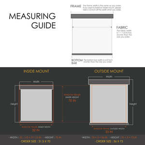 Persiana enrollable CHANGANE Pastel, fabricada en Corea, con control remoto, para día y noche, elegante, de poliéster, con aspecto limpio, que optimiza el espacio, de doble capa. - Product Image 6