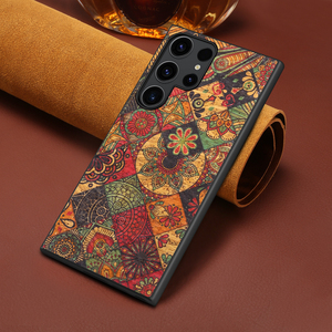 Funda de Teléfono Denior OEM/ODM con Textura Floral de Corcho, Resistente a Impactos, Carga Inalámbrica y Personalizable, <span class=keywords><strong>para</strong></span> la Serie S26/S25/S24/S23/S22 - Product Image 6