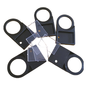 Geniş 22mm tip plastik basmalı anahtar etiket çerçevesi elektronik yapı 10A maks. Akım 250V maks. Voltaj - Product Image 5