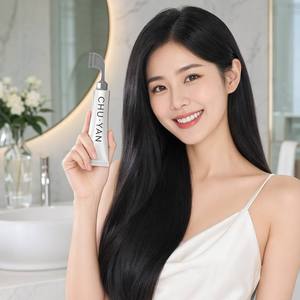 CHU·YAN Crème colorante permanente pour cheveux en tube sans ammoniaque pour tous types de cheveux 100ML - Product Image 2