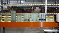 Machine de polissage à double bordure de verre à haute efficacité, état neuf, pour l'usine de fabrication de verre plat, moteur principal PLC