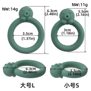 Nuevo Anillo de Silicona con Forma de Pulpo para Hombre, Anillo de Bloqueo de Semen, Artículos Sexuales para Parejas, Juguetes Sexuales para Adultos - Product Image 2