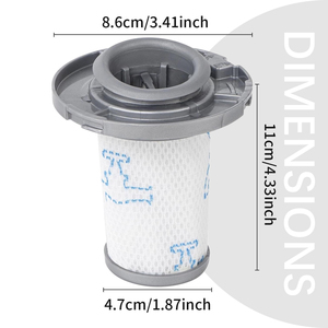Filtre HEPA lavable compatible avec l'<span class=keywords><strong>aspirateur</strong></span> sans fil <span class=keywords><strong>Rowenta</strong></span> ZR009006 X-Force <span class=keywords><strong>Flex</strong></span> 8.60, pièces détachées et accessoires - Product Image 2