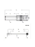REALMAX MADE in CHINA ANDUUK Détecteur de bord CNC universel, capteur 3D, pointe de sonde longue, pointe de sonde courte, sonde CNC EMP25