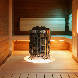 Chauffe-sauna électrique robuste 240V en acier inoxydable pour spa de luxe, chauffage rapide, poêle de sauna pour cabine de sauna traditionnelle - Product Image 2