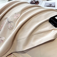 Ensemble de literie classique de luxe en coton égyptien brodé de qualité supérieure, 4 pièces, 300 fils, soyeux, respirant, pour toutes les saisons, draps de lit de luxe pour hôtel