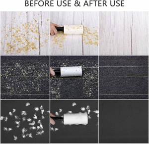 Rodillo Quitapelusas Profesional y Duradero de Plástico Blanco para Eliminar Pelo de Mascotas y Ropa, Marca Colorfulmedium - Product Image 4