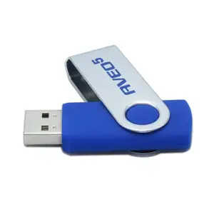 Venta caliente mejor calidad regalo plástico giratorio USB 2,0 3,0 Flash Drive Key Pen disco para computadora