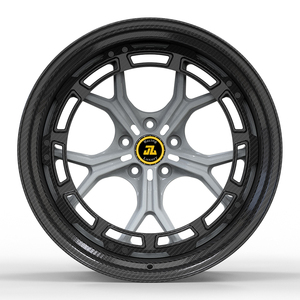 JZ คาร์บอนไฟเบอร์ฟอร์จแบบใหม่ ลายห้าก้าน สำหรับ Aventador SVJ 720S Gallardo SF90 458 488 Emira 570s-ปรับแต่งได้ - Product Image 1
