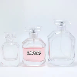 Luxury Perfume Glass Spray Bottles 100ml/50ml/30ml with Screen Printing Custom Logo in Stock - Product Image 1