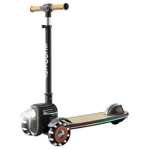 Wholesale Foldable Children Foot Scooter <strong>Three</strong> Flashing Pu Wheels Adjustable Height Kids Kick Scooter for Toddler - Product Image 2