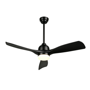 Ventilador de Techo de 52 Pulgadas con Aspas de Madera, Iluminación LED, Motor DC Reversible de 18W y Control Remoto, para Hogares Modernos - Product Image 4