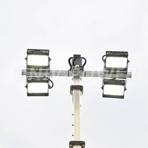 Torre de Luz Solar Telescópica para Construcción con Generador de Respaldo UST1200, Torre de Luz LED Portátil para Exteriores - Product Image 4
