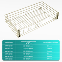 Panier de rangement coulissant multi-niveaux sur mesure pour la rénovation de l'ameublement et du rangement intérieur de toute la maison