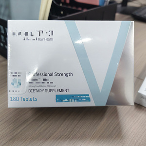 Comprimés de croissance capillaire les plus populaires à base de biotine et de vitamine C avec du fer et du zinc pour des cheveux plus volumineux et plus épais et une réduction de la chute des cheveux - Product Image 1