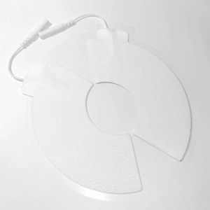 Crescent-Shaped Neck Electrode Pads 65x130mm Self-Adhesive Replacement For Physical Therapy Massage - Product Image 1