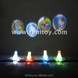 Anillos de dedo de proyección iluminados Luces de dedo intermitentes LED