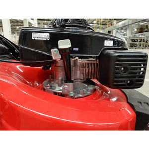 4-stroke Lawnmower Self-Propelled Adjustable Red Gasoline <b>Lawn</b> <b>Mower</b> Powered by - Product Image 4