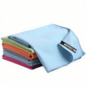 Serviette de sport de voyage en microfibre tissée à séchage rapide avec logo personnalisé, couleur et taille personnalisables, impression personnalisée, cadeaux promotionnels - Product Image 3