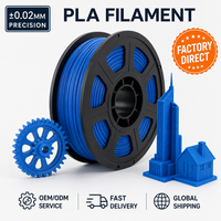 Filament PLA en gros 1,75 mm, enroulé soigneusement, bobine de 1 kg pour la plupart des imprimantes 3D FDM