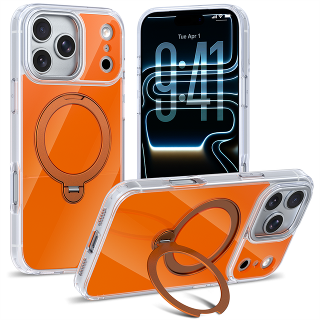 360° Rotatable Magnetic KickStand Shockproof TPU PC Phone Case for Pixel 9 Pro XL / 10 Pro XL/Pixel 9 / 9 Pro / 10 / 10Pro