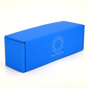 <span class=keywords><strong>Emballage</strong></span> de produits de plein air en gros Pantone Blue Printing Cosmetics Postal Moving Paper Glasses Boxes - Product Image 6
