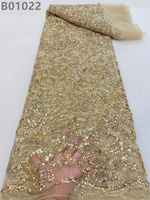 Paillettes Perles Broderie Dentelle Brodée Paillettes Perlée Tulle Dentelle Tissu