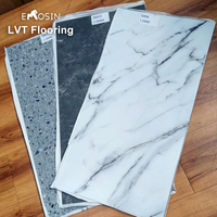 Dalles de sol en vinyle LVT à texture bois de luxe, économiques, auto-adhésives, pour usage commercial et intérieur