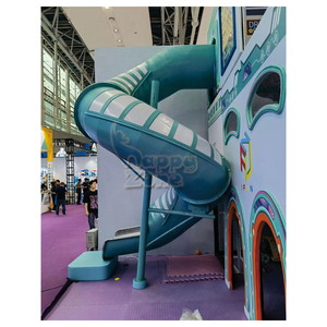 Tobogán de Acero Inoxidable con Luces LED Personalizado de Fábrica China, Tobogán Tubular para Parque Infantil con Ventana Transparente - Product Image 4
