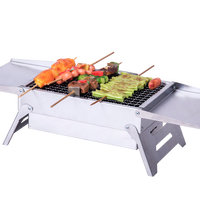 Barbecue portable pliable en métal pour camping et pique-nique, idéal pour l'extérieur – Vente en gros
