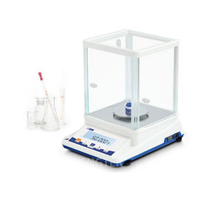 Elektronische Waage mit zwei Displays, 0,004 g, 110 g Kapazität, Aluminiumgehäuse, Laborwaage JA103P, interne Kalibrierung, 3 Sekunden stabil - Product Image 6