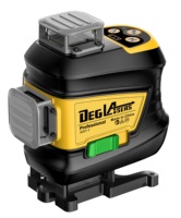 Niveau laser industriel 360°, 16 lignes vertes super lumineuses, 40 MW, 520 nm, 4D, auto-nivelant, outils de nivellement laser
