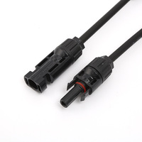 Connecteur solaire MCX personnalisé en forme de Y rallonge électrique câble de commande fils mâle/femelle 30A Instrumentation nominale CN