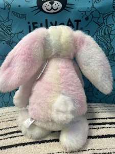 Jallycat 2026 Nuevo Conejo Arcoíris de Peluche 31cm, Muñeco Súper Suave Relleno de Algodón PP con Forro de Malla y Etiquetas Completas - Product Image 2