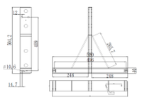 Système de sonorisation professionnel double 10 pouces Line Array passif 1000W, amplifié, audio PA, néodyme, étanche pour concerts en extérieur