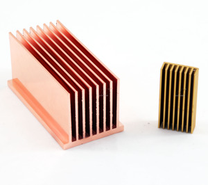 Tản nhiệt sản xuất chất lượng cao chính xác Anodized 6063 Hợp kim nhôm ép đùn tản nhiệt công nghiệp chống ăn mòn - Product Image 2