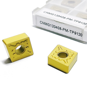 Insertos de torneado de acero CNC CNMG, herramientas de corte de carburo para fresadoras CNC con revestimiento CVD, soporte personalizado OEM - Product Image 4