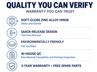Siège de toilette moderne en MDF à fermeture douce, motif veiné bois noir, ultra-mince avec charnière en alliage de zinc à dégagement rapide