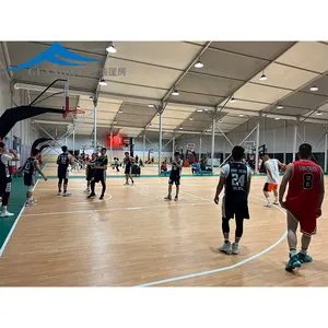 Tente de salon commerciale en forme de basket-ball de sport en alliage d'aluminium ignifuge imperméable en vente