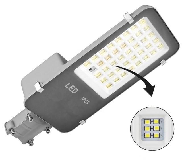 2026 New Design Integrated 100W-300W Solar Street Light with Pole LED Light Source IP65 Rating