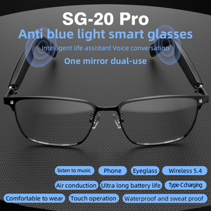 Hot Sale SG20 Pro Intelligent Camera Sunglasses TWS Earphones <b>Wireless</b> BT 5.4 Call Smart Wearable <b>Headset</b> - Product Image 2