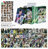 124 Tarjetas LOMO KPOP Impresas con Láser, Bangtan Boys ARIRANG JungKook V JIMIN SUGA RM J-HOPE JK, Fototarjetas Láser