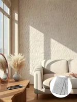 Panneau mural en pierre 3D ignifuge et imperméable, style tendance, prix compétitif, utilisation moderne pour les hôpitaux et le commerce, 93% de quartz naturel